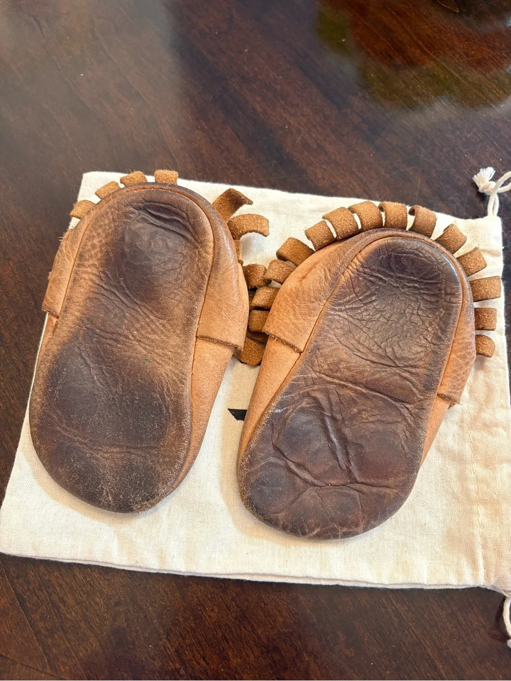 Freshly picked moccasins
